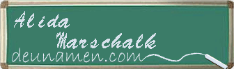 Alida Marschalk Visitenkarte